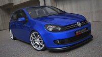 Maxton Design Frontansatz schwarz Hochglanz - VW Golf 6