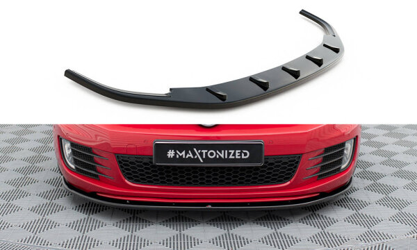 Maxton Design Front extension for VER.2 VW Golf 6 GTI