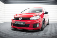 Maxton Design Frontansatz für VER.2 VW Golf 6 GTI