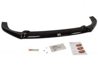 Maxton Design Front extension black gloss - VW Golf 6