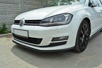 Maxton Design Frontansatz schwarz Hochglanz - VW Golf 7