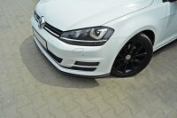 Maxton Design Frontansatz schwarz Hochglanz - VW Golf 7