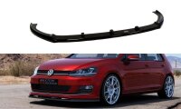 Maxton Design Front extension black gloss - VW Golf 7 for...