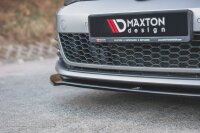 Maxton Design Front extension V.2 black gloss - VW Golf 7 GTI