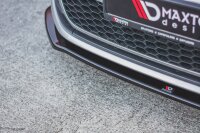 Maxton Design Front extension V.2 black gloss - VW Golf 7 GTI