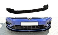 Maxton Design Front extension V.1 black gloss - VW Golf 7...