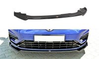 Maxton Design Front extension V.2 black gloss - VW Golf 7...