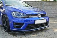 Maxton Design Front extension V.2 black gloss - VW Golf 7...