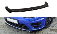 Maxton Design Front extension V.2 black gloss - VW Golf 7...