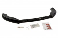 Maxton Design Front extension V.1 black gloss - VW Passat CC Pre-Facelift, Standard bumper