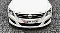 Maxton Design Front extension black gloss - VW Passat CC R36 R-Line (Pre-Facelift)