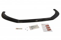 Maxton Design Front extension black gloss - VW Passat CC R36 R-Line (Pre-Facelift)