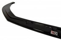 Maxton Design Front extension black gloss - VW Passat CC R36 R-Line (Pre-Facelift)