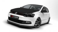 Maxton Design Front extension black gloss - VW Polo MK5 GTI