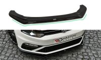 Maxton Design Front extension V.2 black gloss - VW Polo...