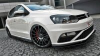 Maxton Design Frontansatz V.2 schwarz Hochglanz - VW Polo MK5 GTI Facelift