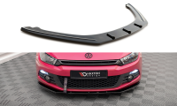 Maxton Design Front extension black gloss - VW Scirocco