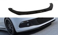 Maxton Design Front extension black gloss - VW Scirocco