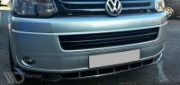 Maxton Design Front extension black gloss - VW T5 Facelift