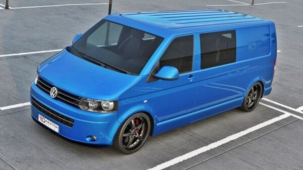 Maxton Design Frontansatz schwarz Hochglanz - VW T5 Facelift ver.2