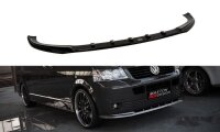 Maxton Design Front extension black gloss - VW T5...