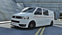 Maxton Design Front extension black gloss - VW T5 SportLINE