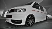 Maxton Design Front extension black gloss - VW T5 SportLINE