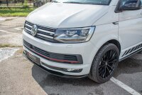 Maxton Design Front extension V.2 black gloss - VW T6