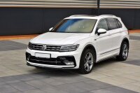 Maxton Design Front extension black gloss - VW Tiguan MK2...