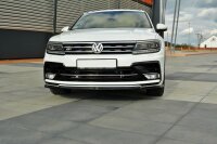 Maxton Design Front extension black gloss - VW Tiguan MK2 R-Line