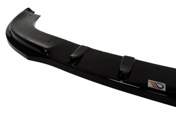 Maxton Design Front extension black gloss - VW Touran