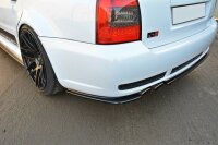 Maxton Design Diffuser rear extension black gloss - Audi...