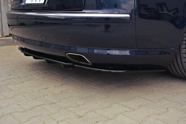 Maxton Design Middle diffuser rear extension black gloss - Audi S8 D3 DTM Look