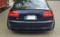 Maxton Design Middle diffuser rear extension black gloss - Audi S8 D3 DTM Look