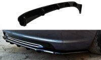 Maxton Design Mittlerer Diffusor Heckansatz schwarz Hochglanz - BMW 3er E46 M Paket Coupe DTM Look