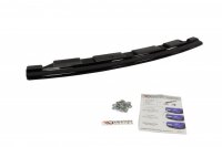 Maxton Design Middle diffuser rear extension black gloss - BMW 5 Series F11 M Package (with two double tails)