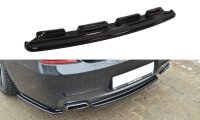 Maxton Design Middle diffuser rear extension black gloss...