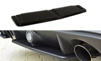 Maxton Design Middle diffuser rear extension black gloss...