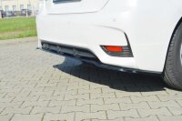 Maxton Design Middle diffuser rear extension black gloss - Lexus CT MK1 Facelift