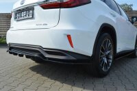 Maxton Design Middle diffuser rear extension black gloss - Lexus RX MK4 H DTM Look