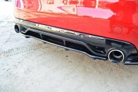 Maxton Design Middle diffuser rear extension black gloss - Peugeot 308 II GTI im DTM Look