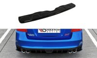 Maxton Design Middle diffuser rear extension black gloss...