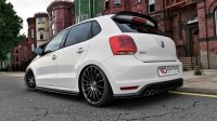 Maxton Design Diffuser rear extension black gloss - VW...