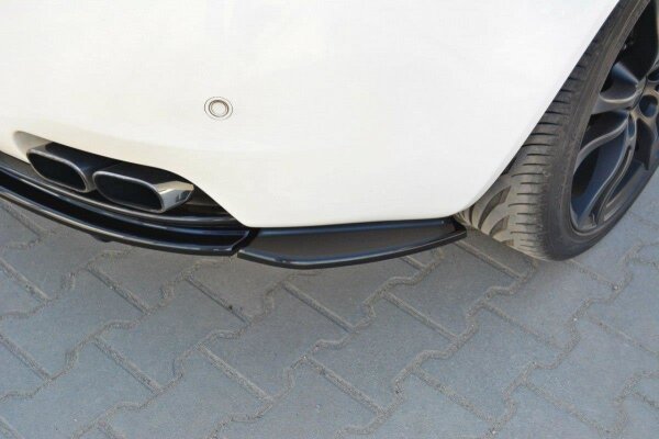 Maxton Design Rear extension Flaps diffuser black gloss - Alfa Romeo Brera