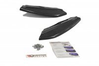 Maxton Design Rear extension Flaps diffuser black gloss - Alfa Romeo Brera