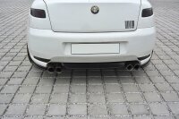 Maxton Design Heckansatz Flaps Diffusor schwarz Hochglanz - Alfa Romeo GT