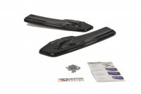 Maxton Design Rear extension Flaps diffuser black gloss - Audi A5 S-Line Facelift