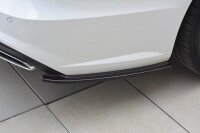 Maxton Design Heckansatz Flaps Diffusor schwarz Hochglanz - Audi A6 C7 Avant S-Line/ S6 C7 Facelift