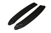 Maxton Design Heckansatz Flaps Diffusor schwarz Hochglanz - Audi A6 C7 Avant S-Line/ S6 C7 Facelift