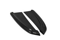 Maxton Design Heckansatz Flaps Diffusor schwarz Hochglanz - Audi A8 D4